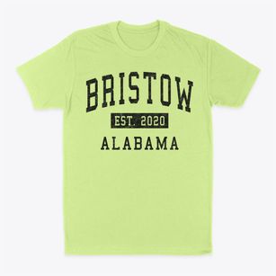 Bristow Alabama Classic Established Classic Dad T-Shirt