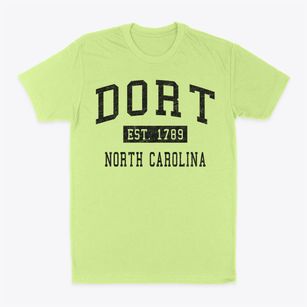 Dort North Carolina Classic Established Classic Dad T-Shirt