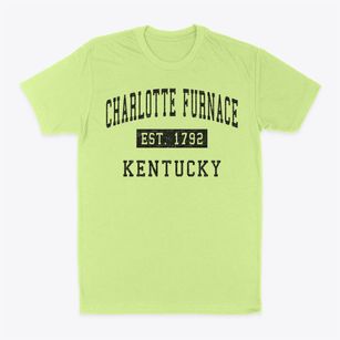 Charlotte Furnace Kentucky Classic Established Classic Dad T-Shirt