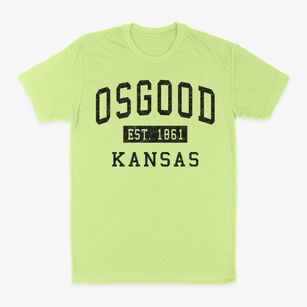Osgood Kansas Classic Established Classic Dad T-Shirt