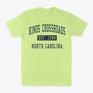 Kings Crossroads North Carolina Classic Established Classic Dad T-Shirt