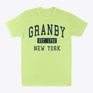 Granby New York Classic Established Classic Dad T-Shirt
