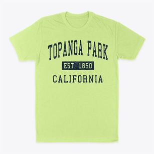 Topanga Park California Classic Established Classic Dad T-Shirt