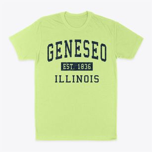 Geneseo Illinois Classic Established Classic Dad T-Shirt