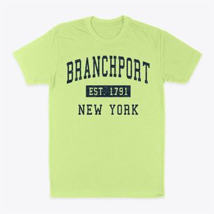 Branchport New York Classic Established Classic Dad T-Shirt