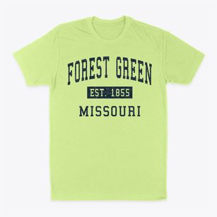 Forest Green Missouri Classic Established Classic Dad T-Shirt