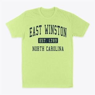 East Winston North Carolina Classic Established Classic Dad T-Shirt