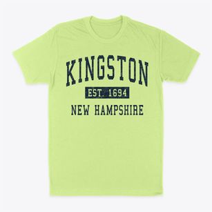 Kingston New Hampshire Classic Established Classic Dad T-Shirt