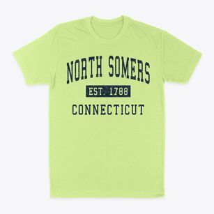North Somers Connecticut Classic Established Classic Dad T-Shirt