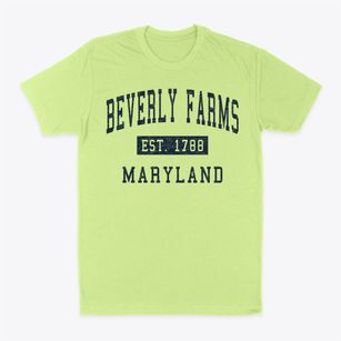 Beverly Farms Maryland Classic Established Classic Dad T-Shirt