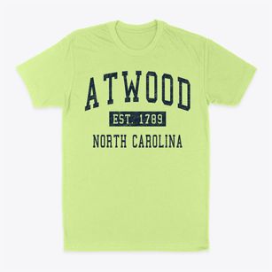 Atwood North Carolina Classic Established Classic Dad T-Shirt