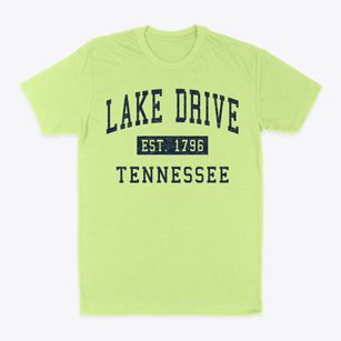 Lake Drive Tennessee Classic Established Classic Dad T-Shirt