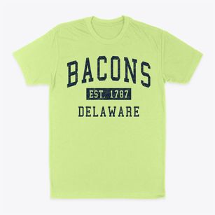 Bacons Delaware Classic Established Classic Dad T-Shirt