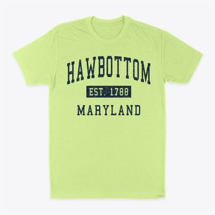 Hawbottom Maryland Classic Established Classic Dad T-Shirt