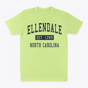 Ellendale North Carolina Classic Established Classic Dad T-Shirt