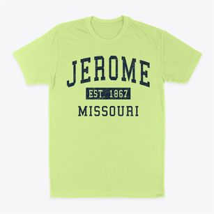 Jerome Missouri Classic Established Classic Dad T-Shirt