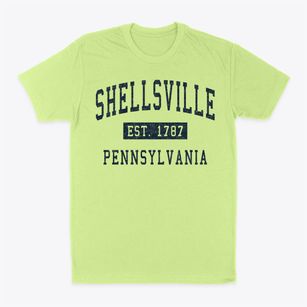 Shellsville Pennsylvania Classic Established Classic Dad T-Shirt