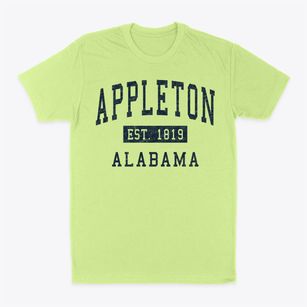 Appleton Alabama Classic Established Classic Dad T-Shirt