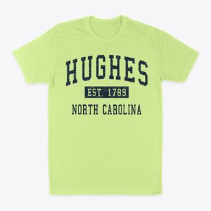 Hughes North Carolina Classic Established Classic Dad T-Shirt