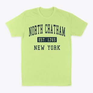 North Chatham New York Classic Established Classic Dad T-Shirt