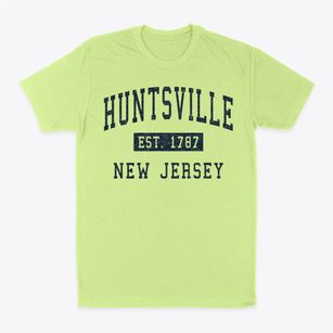 Huntsville New Jersey Classic Established Classic Dad T-Shirt