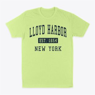 Lloyd Harbor New York Classic Established Classic Dad T-Shirt