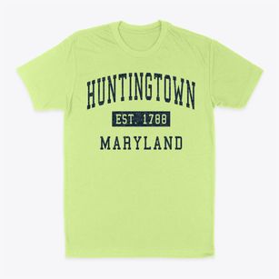Huntingtown Maryland Classic Established Classic Dad T-Shirt
