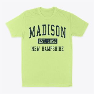 Madison New Hampshire Classic Established Classic Dad T-Shirt