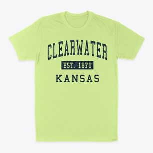 Clearwater Kansas Classic Established Classic Dad T-Shirt