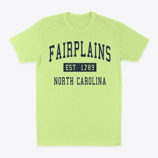 Fairplains North Carolina Classic Established Classic Dad T-Shirt