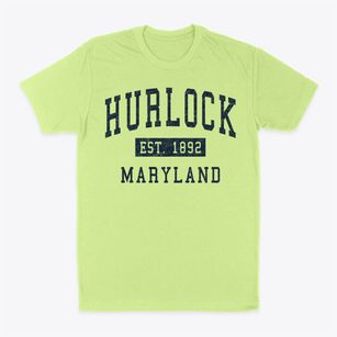 Hurlock Maryland Classic Established Classic Dad T-Shirt