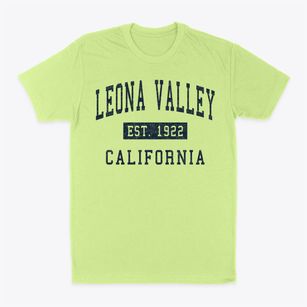 Leona Valley California Classic Established Classic Dad T-Shirt