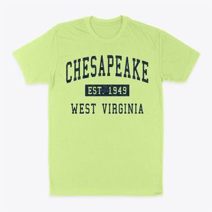 Chesapeake West Virginia Classic Established Classic Dad T-Shirt
