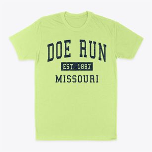 Doe Run Missouri Classic Established Classic Dad T-Shirt