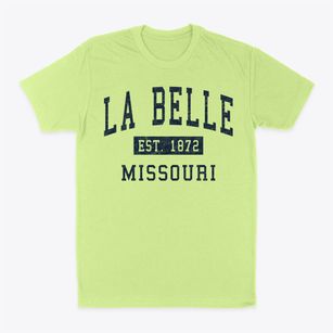 La Belle Missouri Classic Established Classic Dad T-Shirt