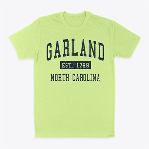 Garland North Carolina Classic Established Classic Dad T-Shirt