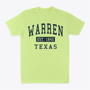 Warren Texas Classic Established Classic Dad T-Shirt