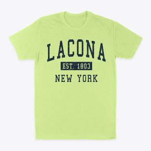 Lacona New York Classic Established Classic Dad T-Shirt