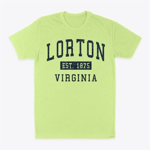 Lorton Virginia Classic Established Classic Dad T-Shirt
