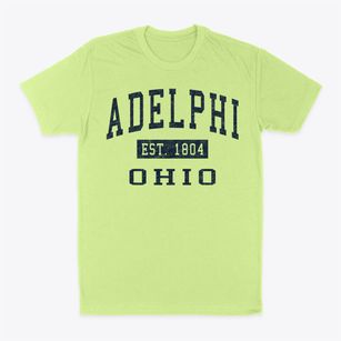 Adelphi Ohio Classic Established Classic Dad T-Shirt