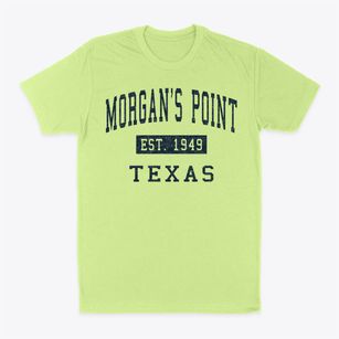 Morgan's Point Texas Classic Established Classic Dad T-Shirt
