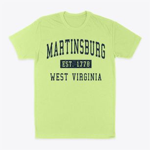 Martinsburg West Virginia Classic Established Classic Dad T-Shirt