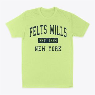 Felts Mills New York Classic Established Classic Dad T-Shirt