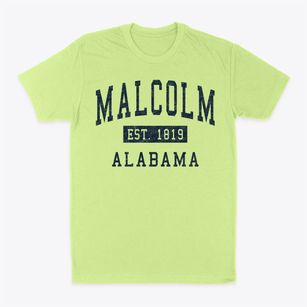 Malcolm Alabama Classic Established Classic Dad T-Shirt