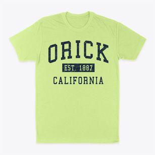Orick California Classic Established Classic Dad T-Shirt
