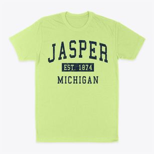 Jasper Michigan Classic Established Classic Dad T-Shirt