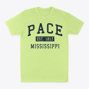 Pace Mississippi Classic Established Classic Dad T-Shirt