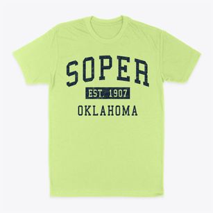 Soper Oklahoma Classic Established Classic Dad T-Shirt