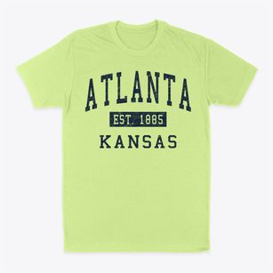 Atlanta Kansas Classic Established Classic Dad T-Shirt
