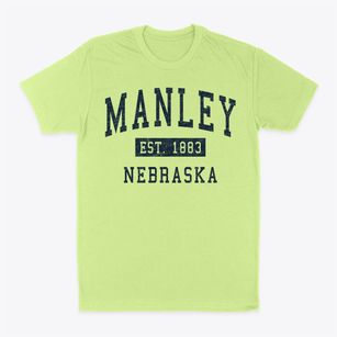 Manley Nebraska Classic Established Classic Dad T-Shirt